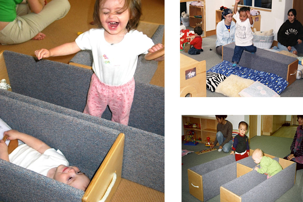 risers promote gross motor activity